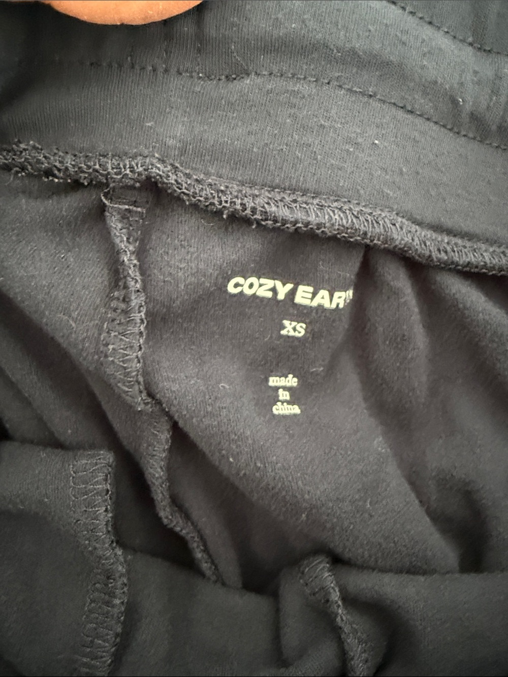Casual Black Drawstring Joggers - Comfortable Everyday Wear - Picture 5 of 5